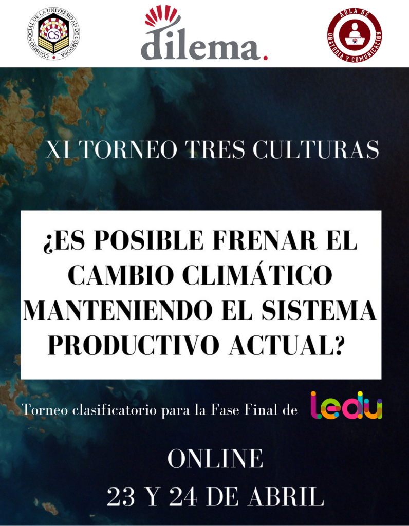 El Torneo Tres Culturas de Dilema, clasificatorio para la Liga Española de Debate Universitario (LEDU)