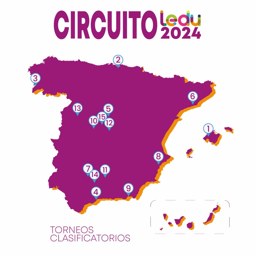 Circuito clasificatorio de la Liga Española de Debate Universitario Ledu 2023
